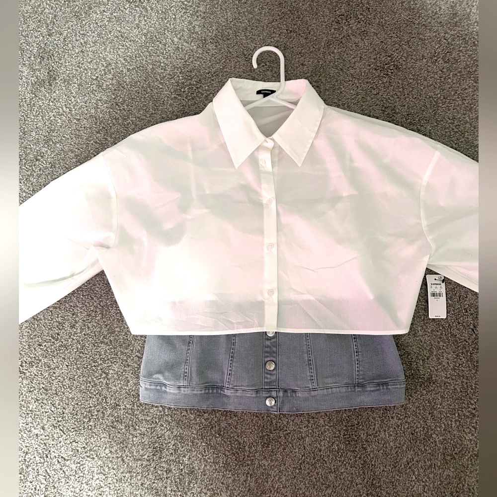 EXPRESS!! 2 PIECE ATTACHED TOP
